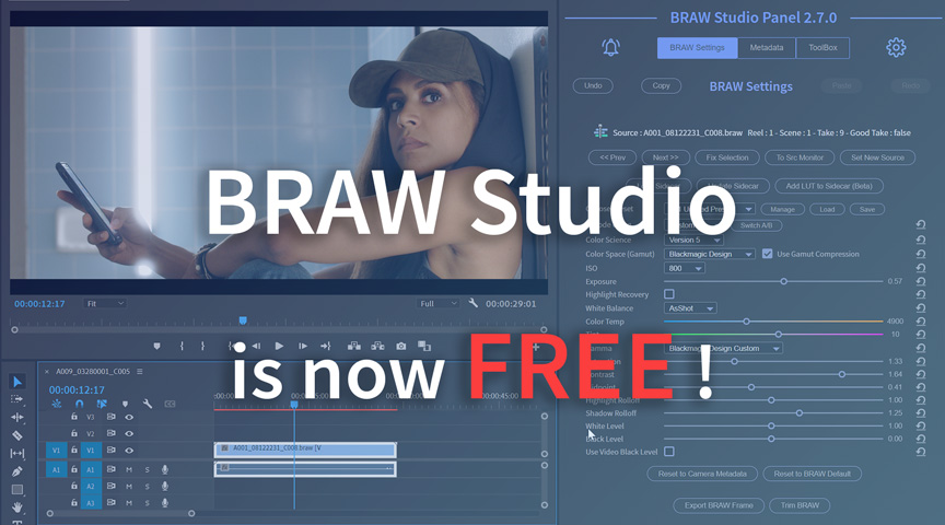 BRAW Studio is Now FREE !