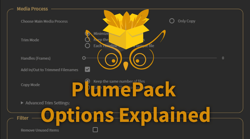 PlumePack Options Explained
