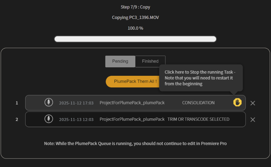 PlumePack_Queue_Pending