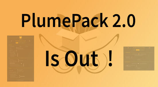 What's new in PlumePack 2.0