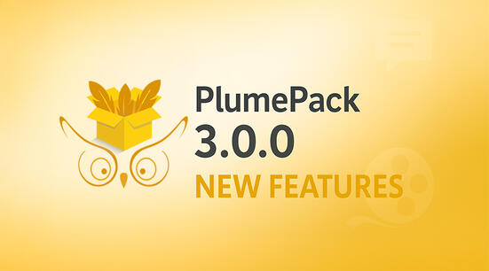 What's new in PlumePack 3.0